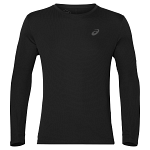 Asics Silver Long Sleeve Top Black